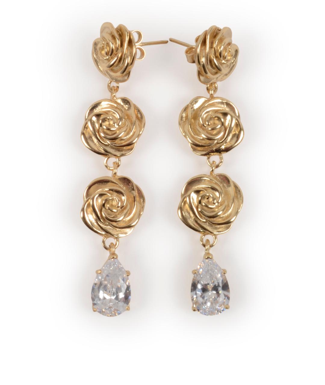 MAGDA BUTRYM Золотые металлические серьги, фото 4