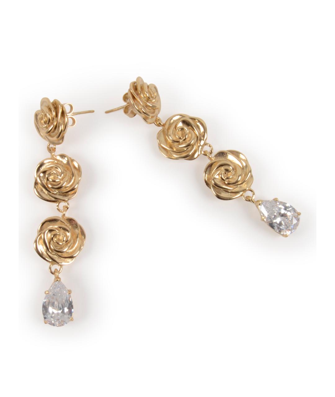 MAGDA BUTRYM Золотые металлические серьги, фото 2