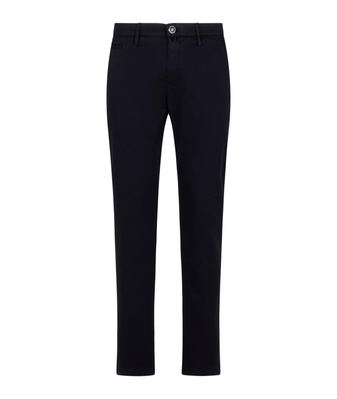 JACOB COHEN Синие хлопковые повседневные брюки, фото 1
