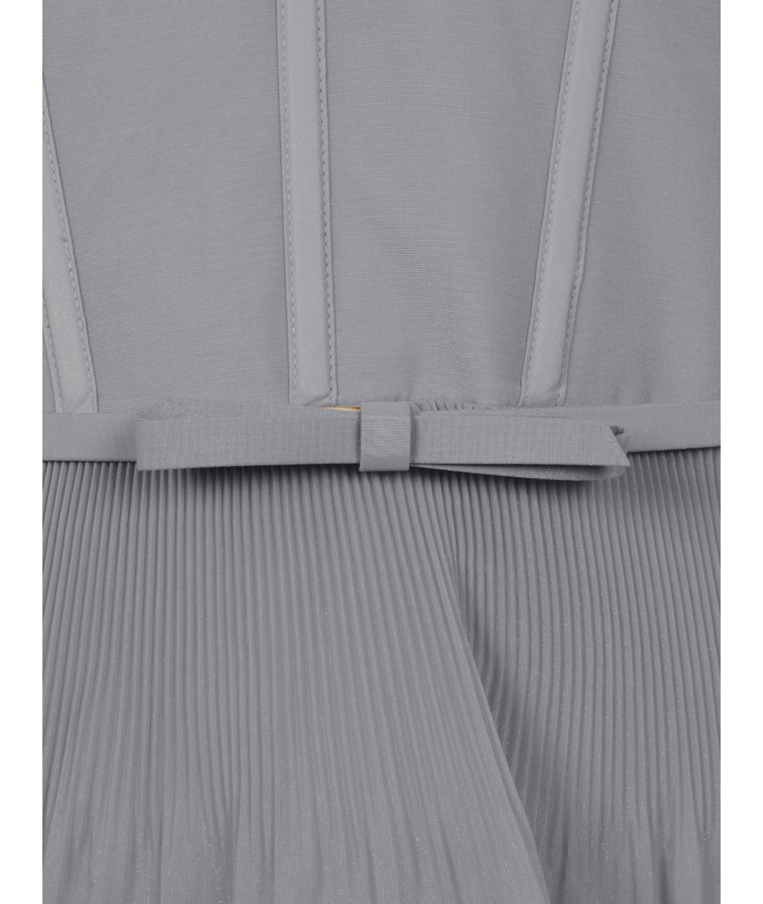 ZIMMERMANN Голубое полиэстеровое коктейльное платье, фото 3