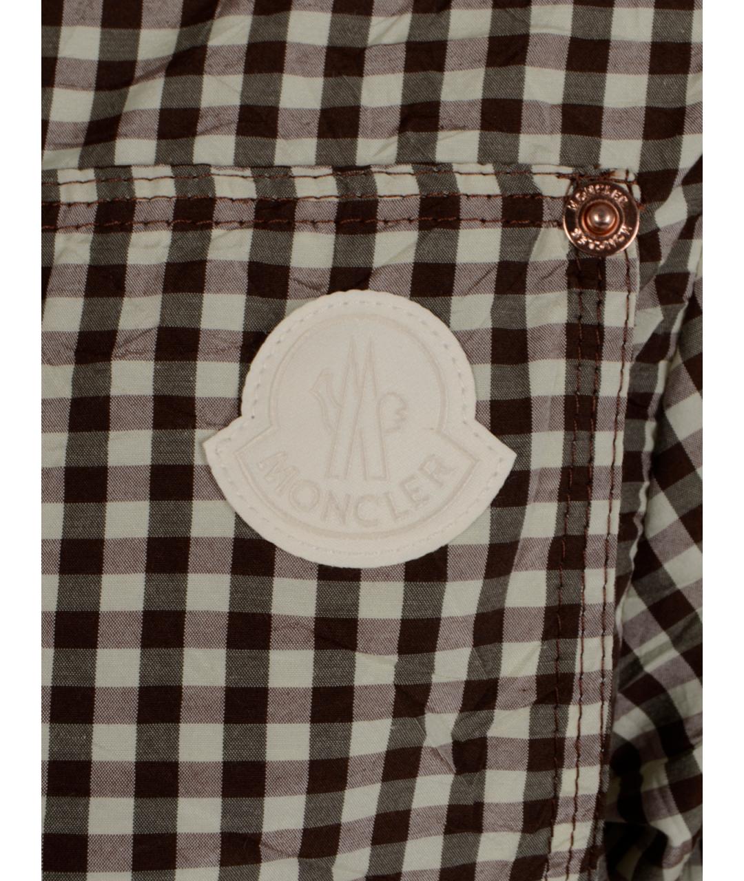 MONCLER Бежевая хлопковая рубашка, фото 3