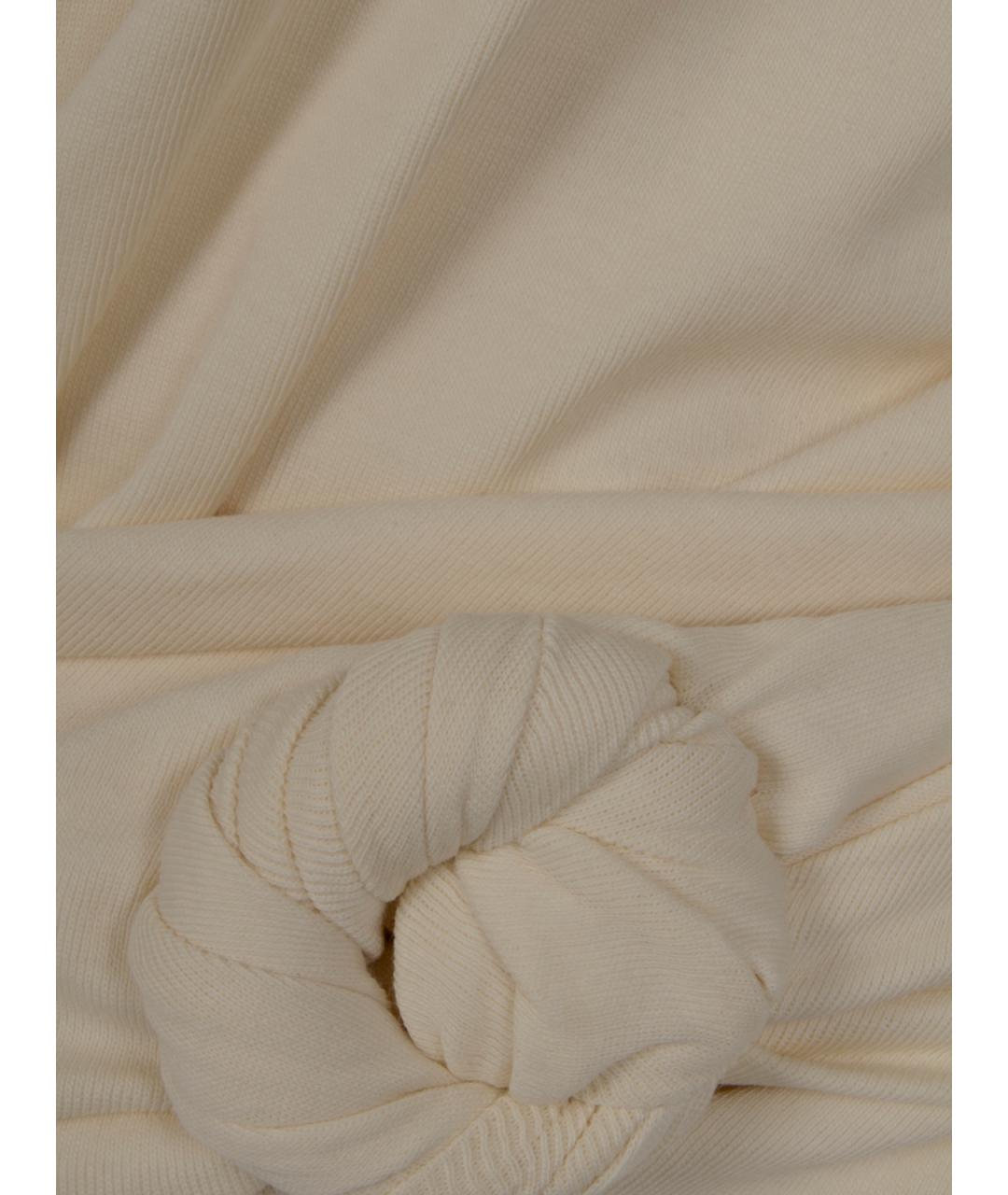 MAGDA BUTRYM Белая хлопковая футболка, фото 3