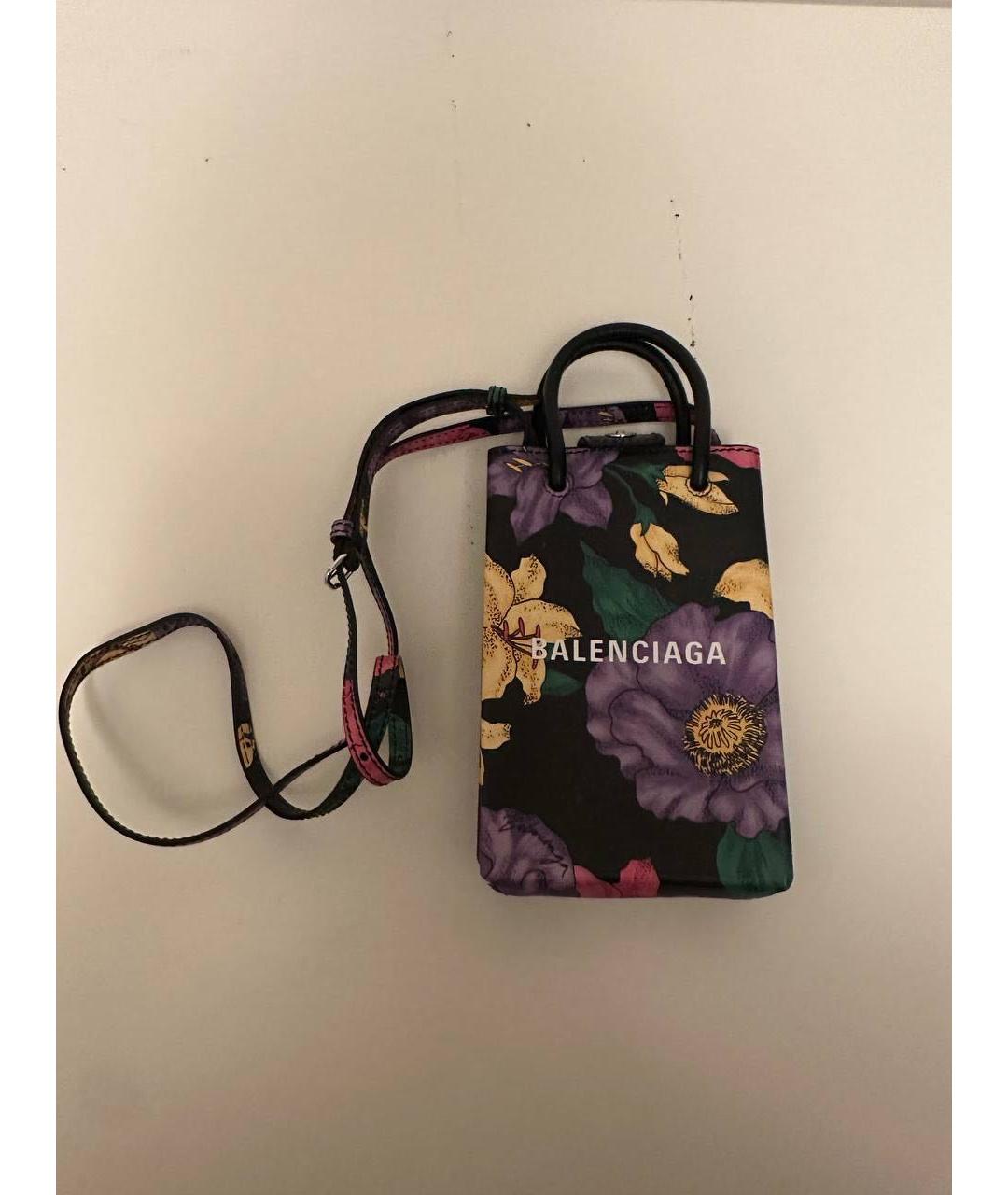 BALENCIAGA Черная сумка через плечо, фото 3