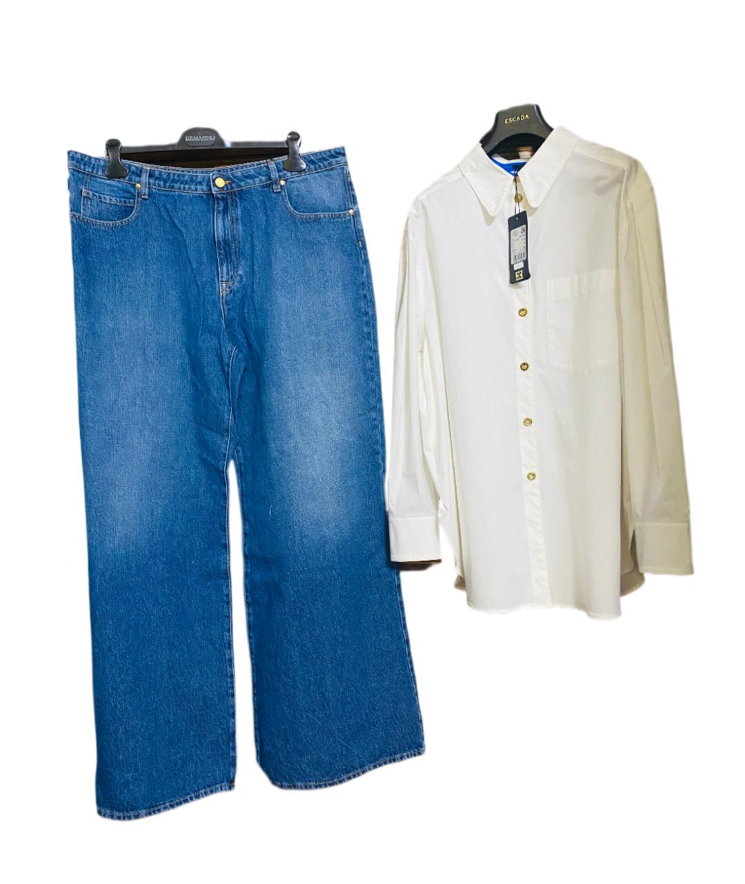 ESCADA Мульти хлопко-эластановый костюм с брюками, фото 8