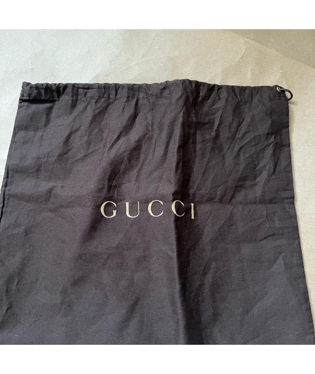 GUCCI Черный кожаный ремень, фото 6