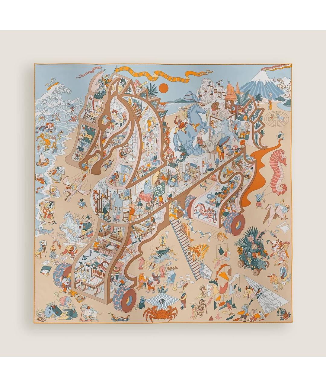 HERMES Мульти платок, фото 3