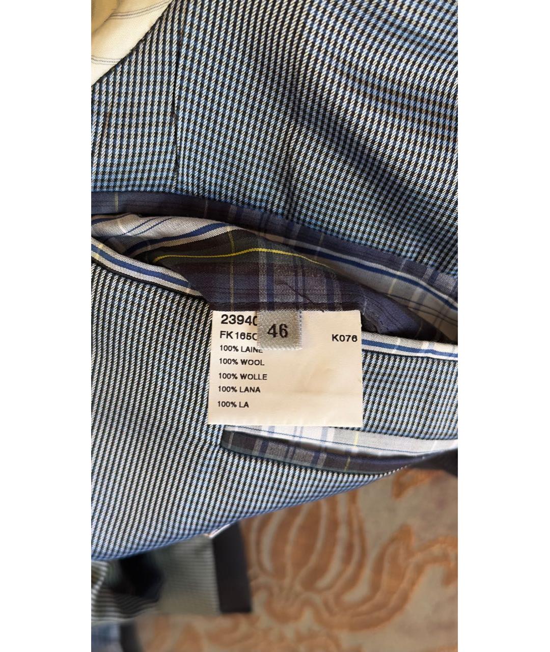 KENZO Черный классический костюм, фото 8