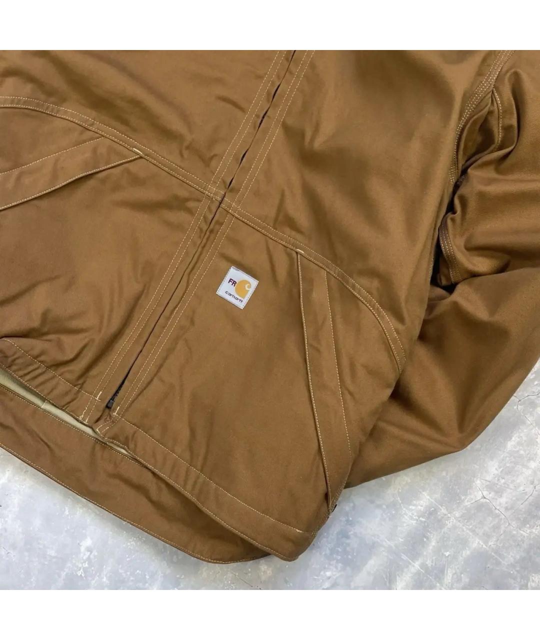 CARHARTT Горчичная хлопковая куртка, фото 2