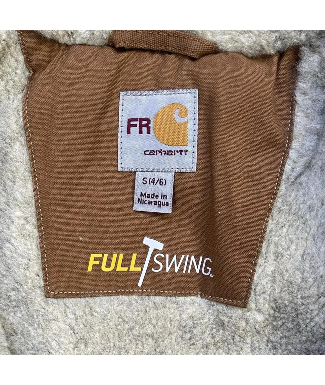 CARHARTT Горчичная хлопковая куртка, фото 3