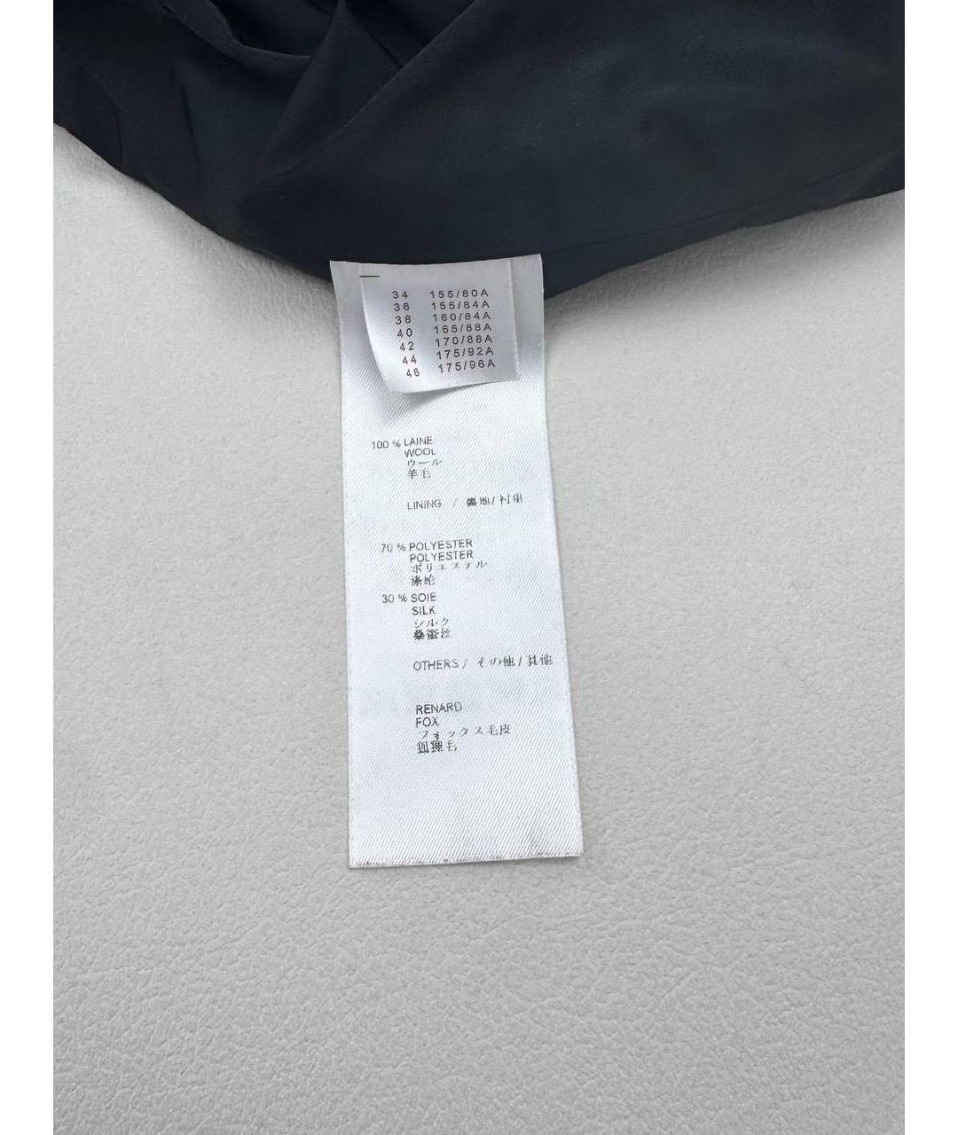LOUIS VUITTON Серое шерстяное пальто, фото 7