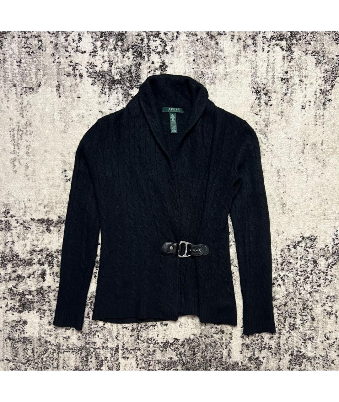 RALPH LAUREN Черный джемпер / свитер, фото 8