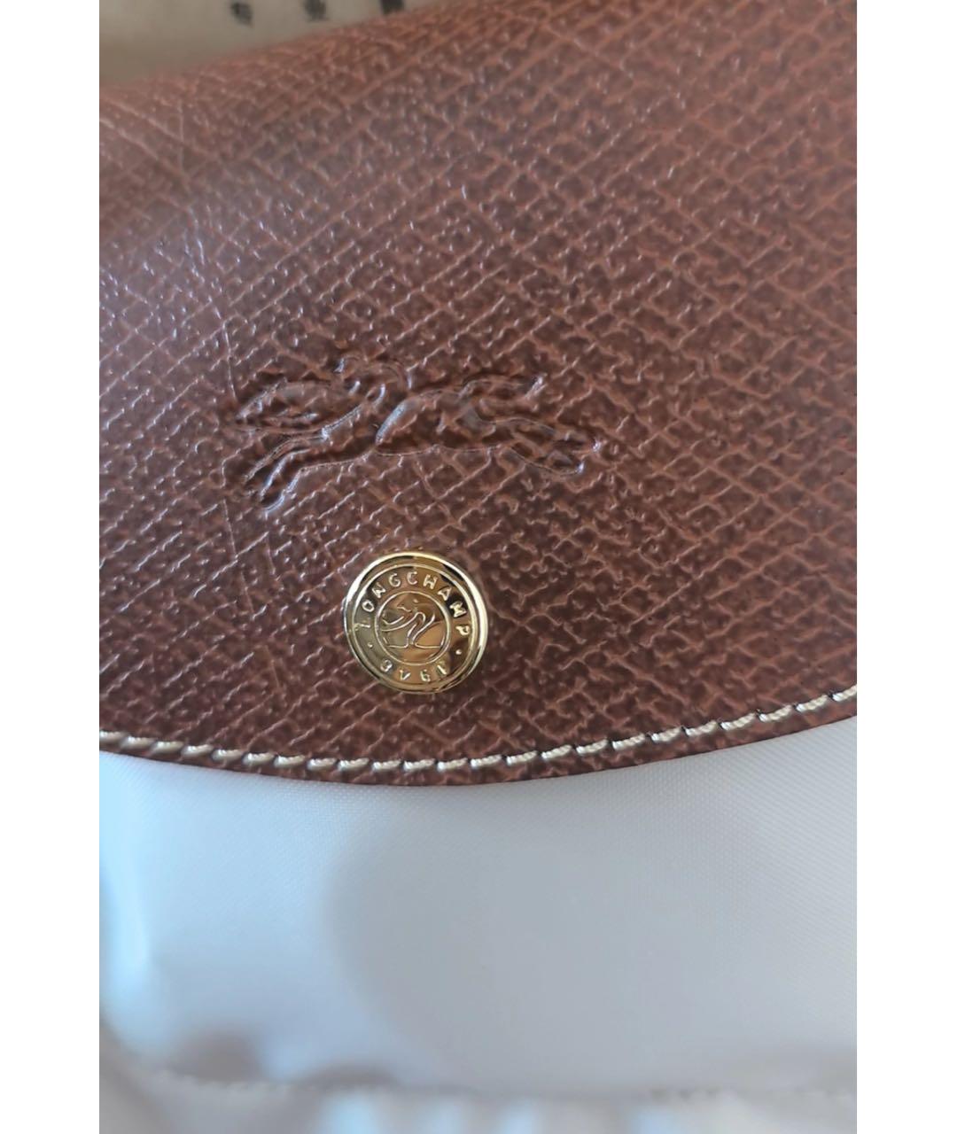 LONGCHAMP Бежевая тканевая сумка тоут, фото 8