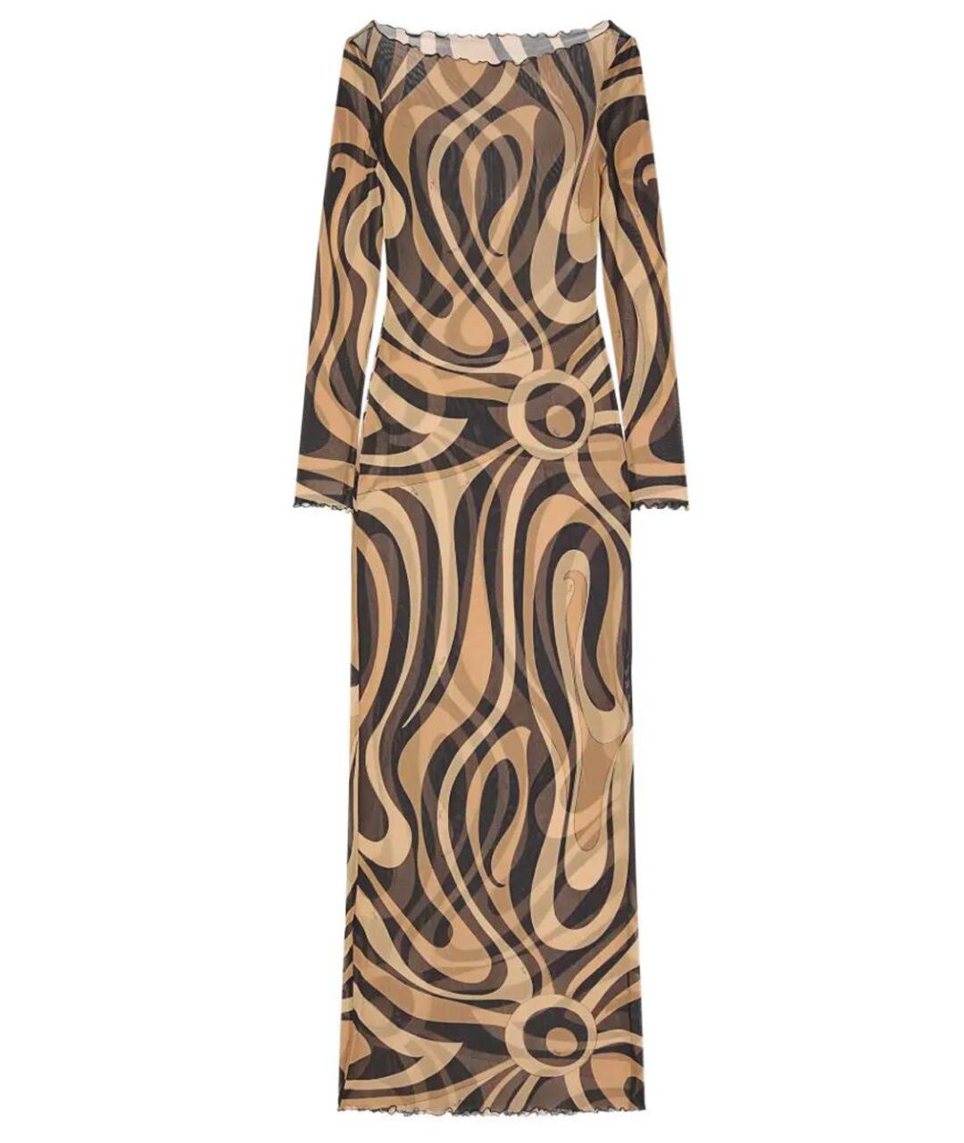 PUCCI Мульти полиамидовое платье, фото 1