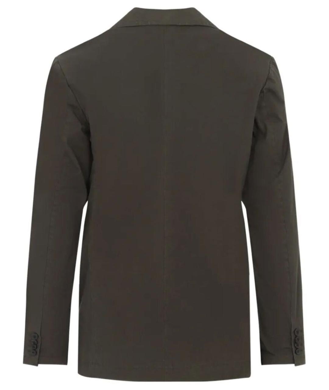 DRIES VAN NOTEN Хаки хлопковый пиджак, фото 2