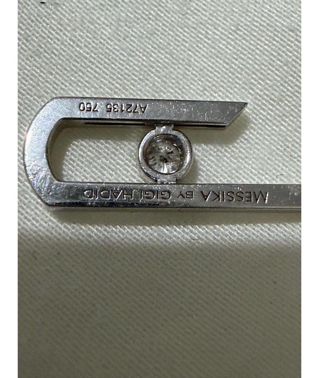 MESSIKA Белые серьги из белого золота, фото 2