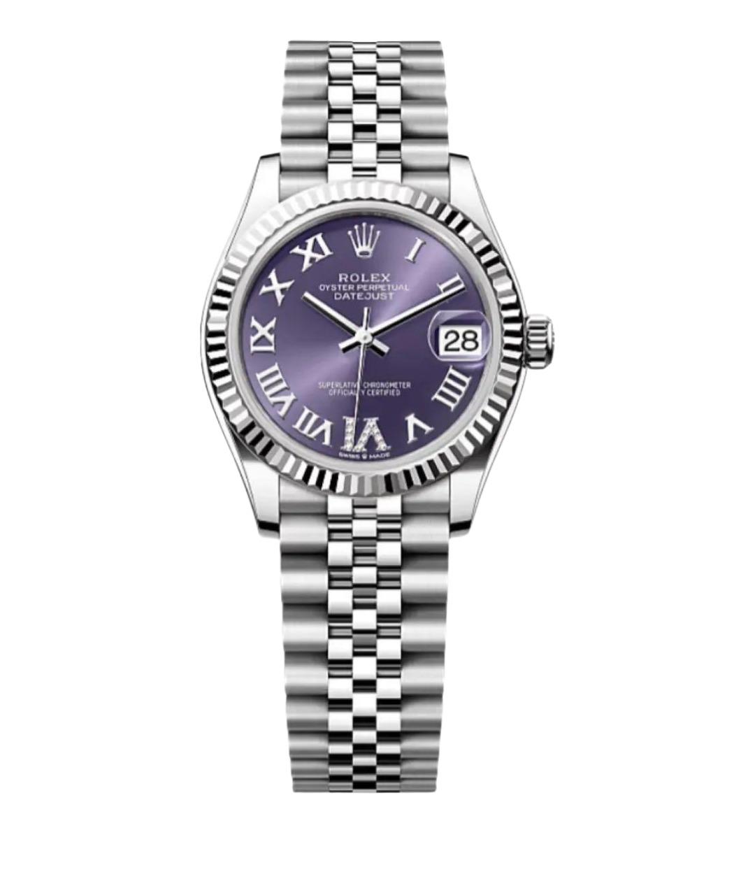 ROLEX Серебряные часы из белого золота, фото 1