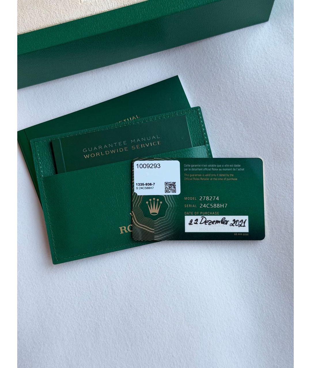 ROLEX Серебряные часы из белого золота, фото 6