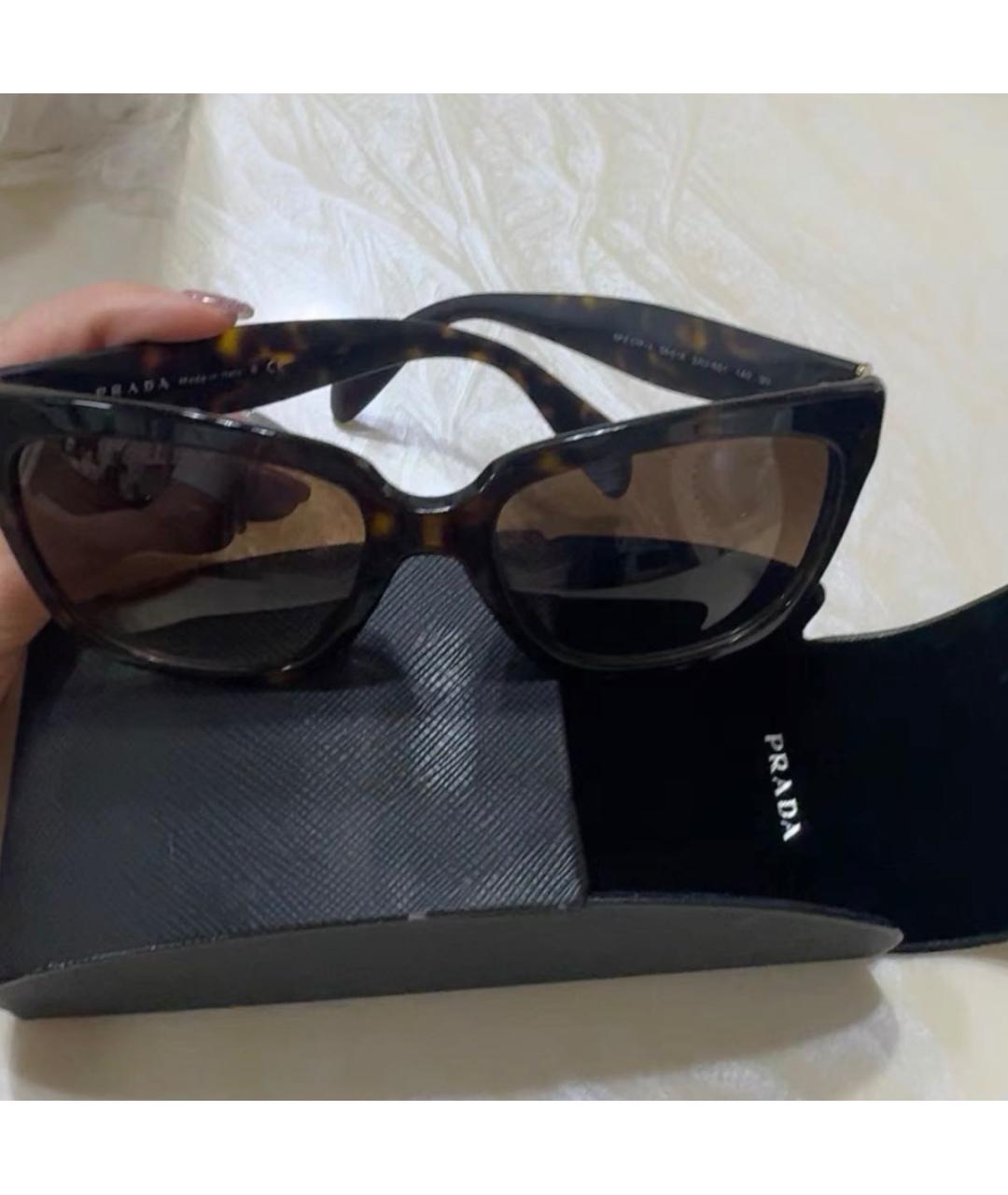 PRADA Пластиковые солнцезащитные очки, фото 4