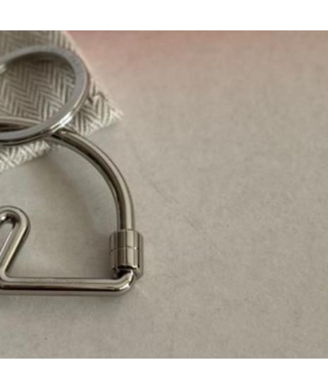 HERMES Серебрянный брелок, фото 3