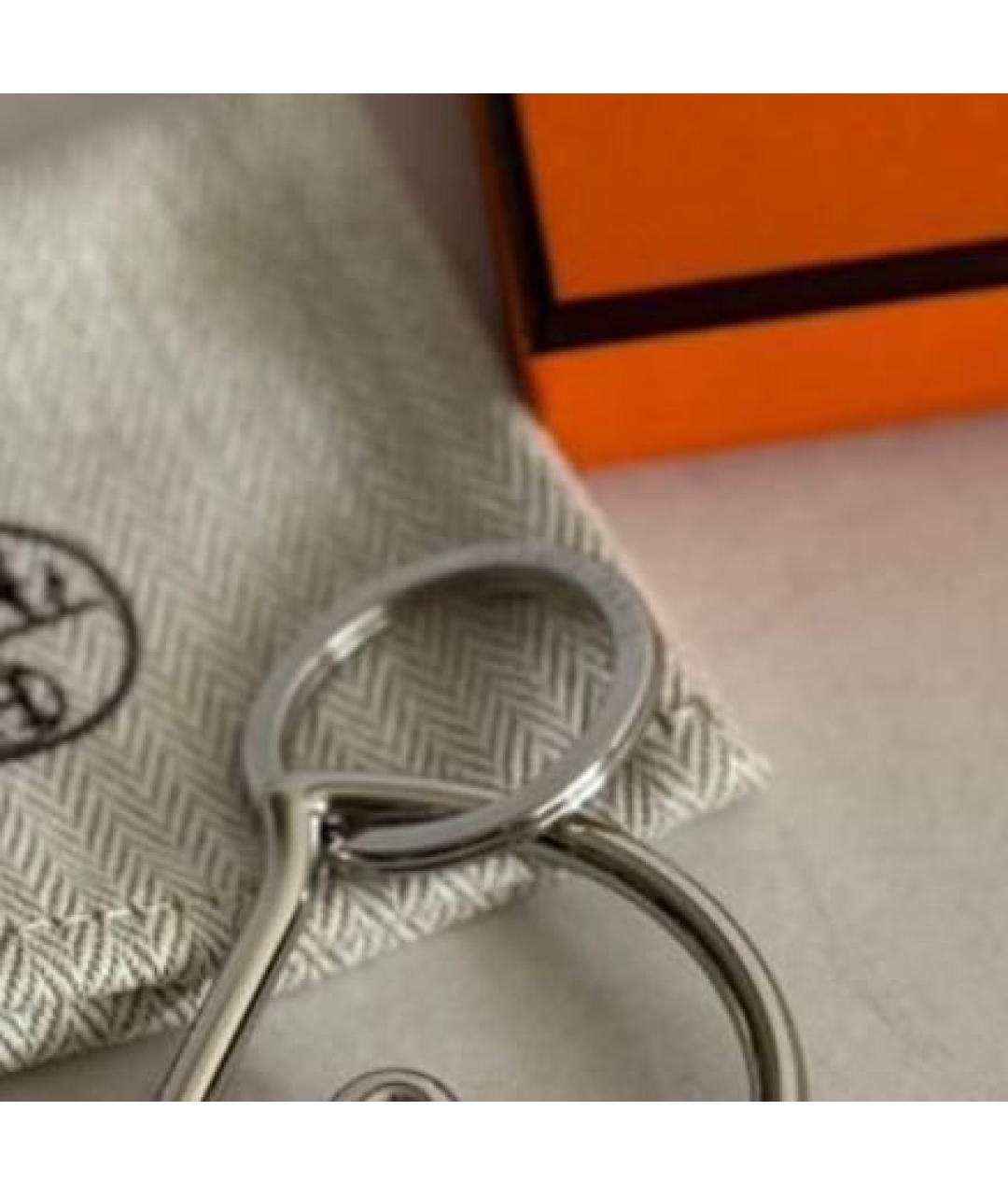 HERMES Серебрянный брелок, фото 4