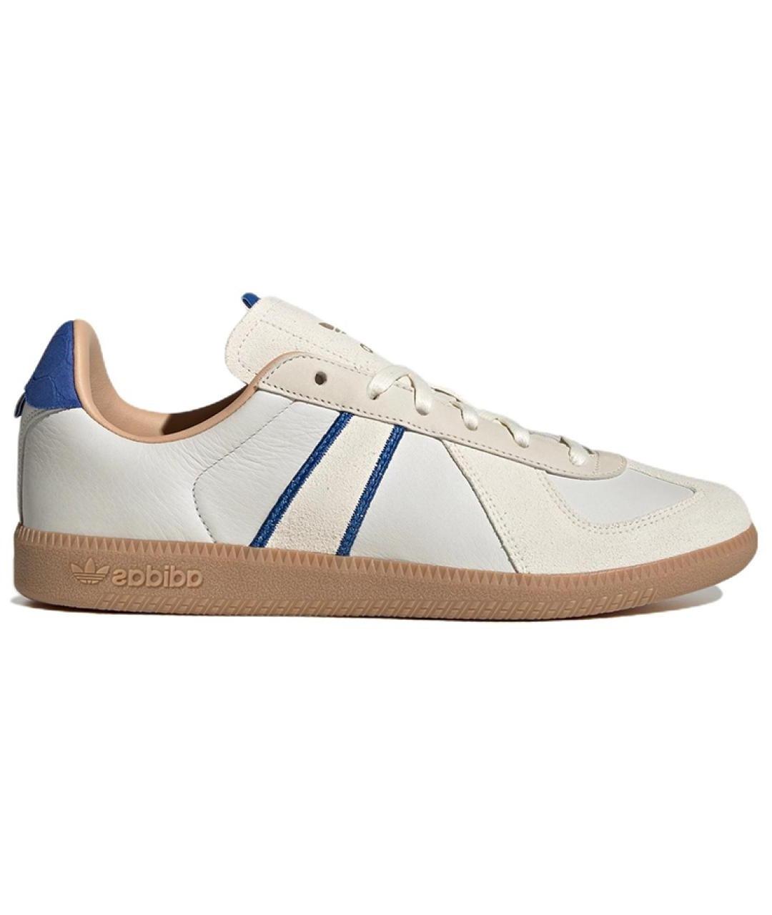 ADIDAS Белые кожаные кеды, фото 1