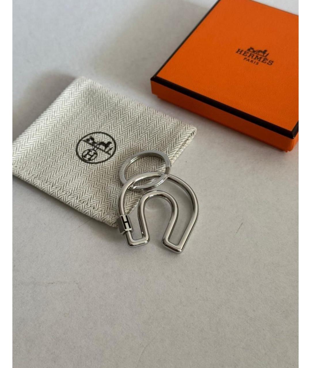 HERMES Серебрянный брелок, фото 5