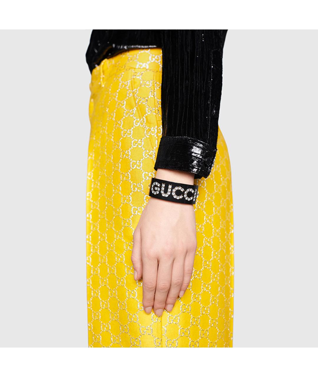GUCCI Черный браслет, фото 4