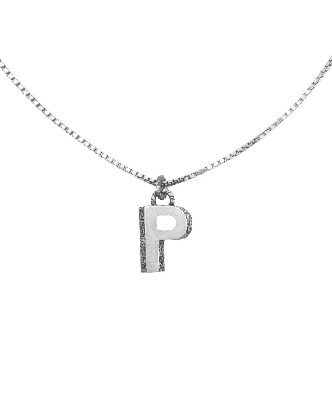 GUCCI Серебряное серебряное колье, фото 2