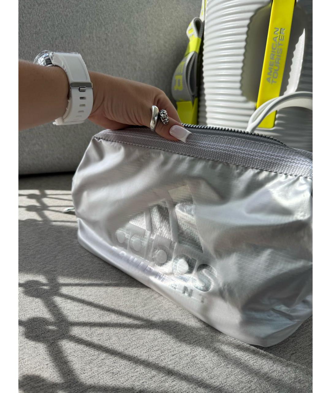 ADIDAS Серебряная косметичка, фото 4