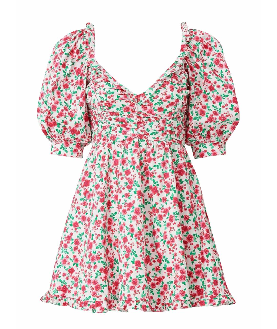 FOR LOVE AND LEMONS Хлопко-эластановое повседневное платье, фото 1