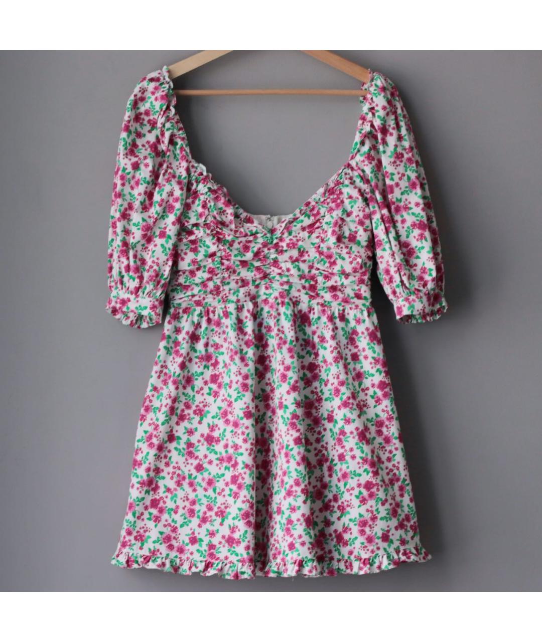 FOR LOVE AND LEMONS Хлопко-эластановое повседневное платье, фото 2