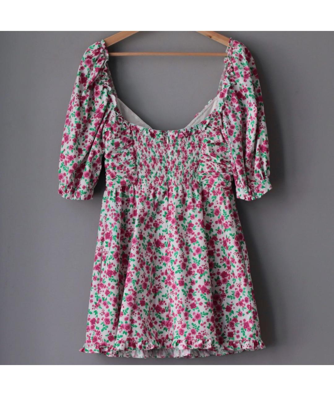 FOR LOVE AND LEMONS Хлопко-эластановое повседневное платье, фото 3