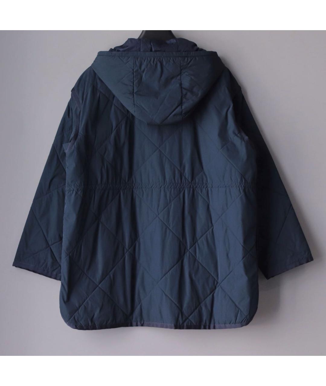 WEEKEND MAX MARA Синяя полиэстеровая куртка, фото 2