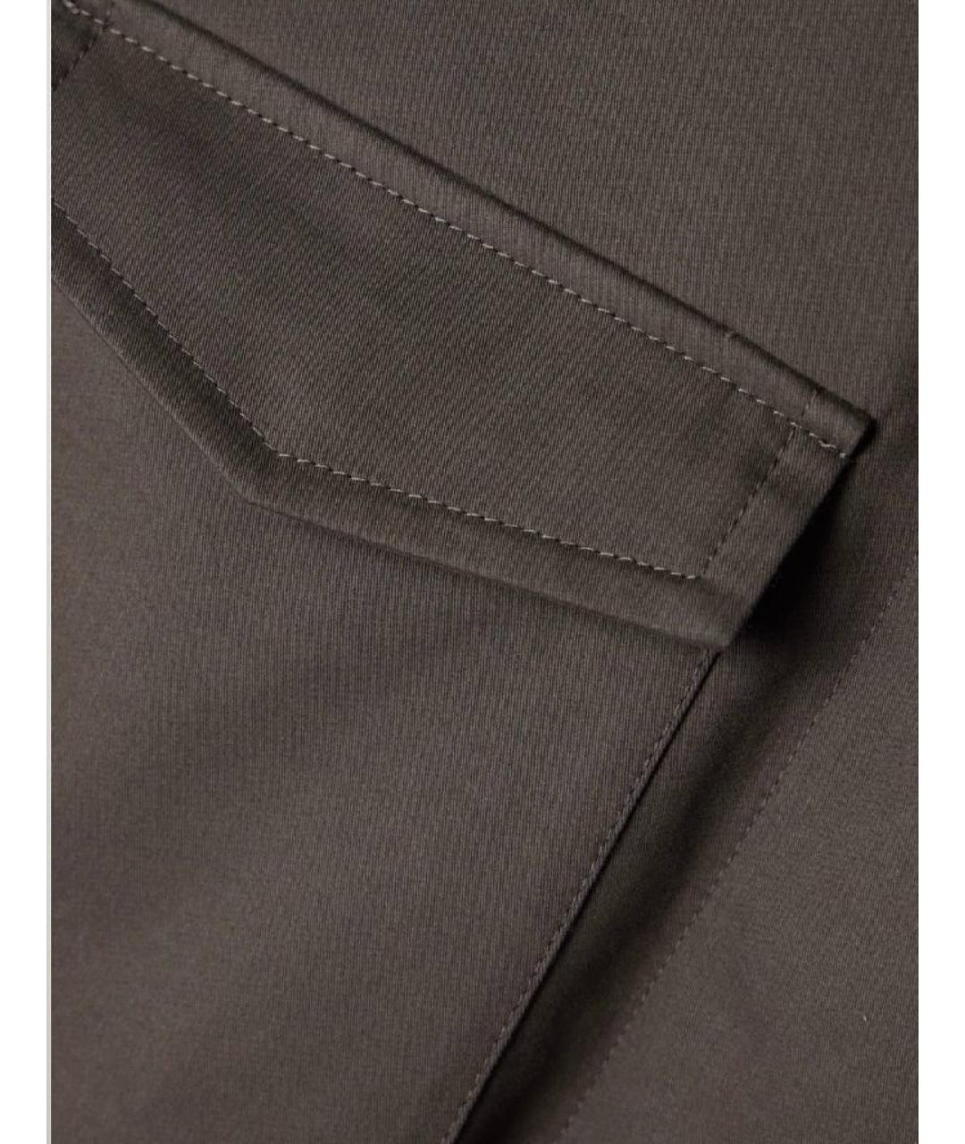 THE ROW Коричневая хлопковая куртка, фото 3