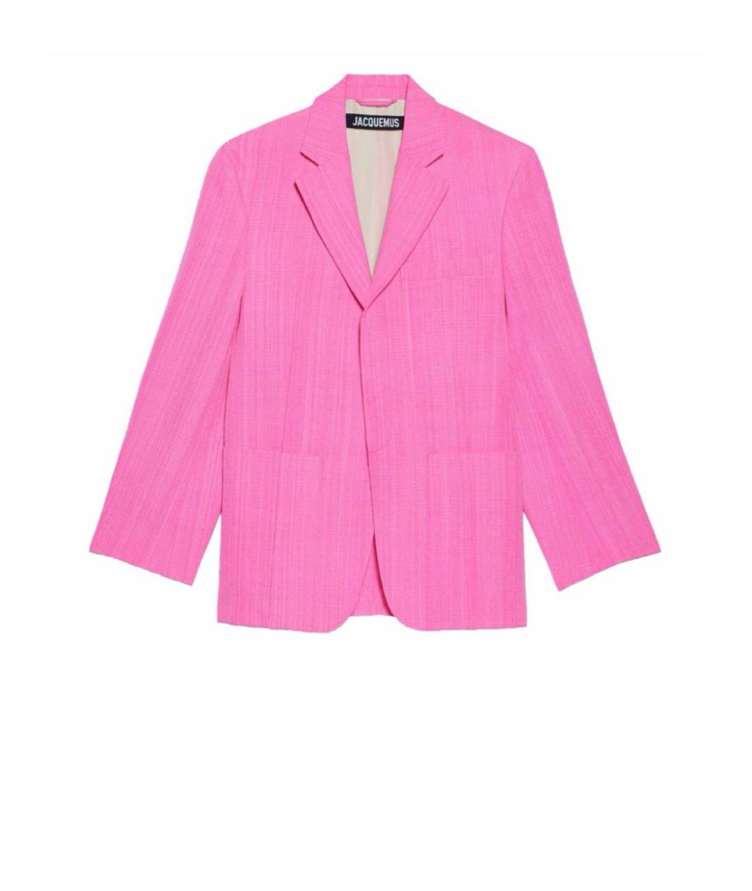JACQUEMUS Фуксия вискозный жакет/пиджак, фото 1