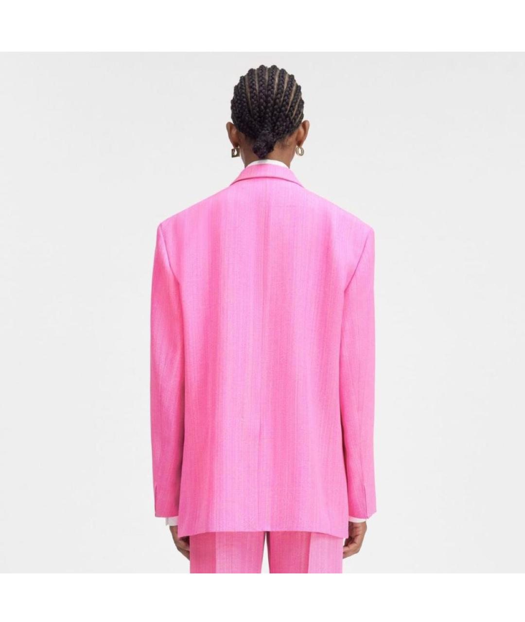 JACQUEMUS Фуксия вискозный жакет/пиджак, фото 2
