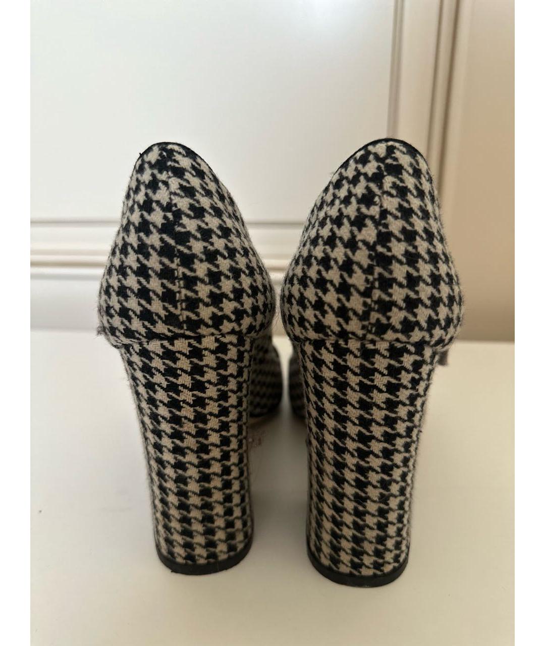 DOLCE&GABBANA Мульти текстильные туфли, фото 4