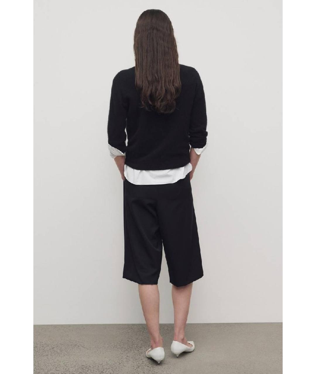 THE ROW Черные шелковые шорты, фото 4