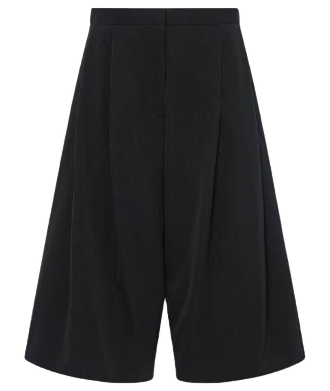 THE ROW Черные шелковые шорты, фото 1