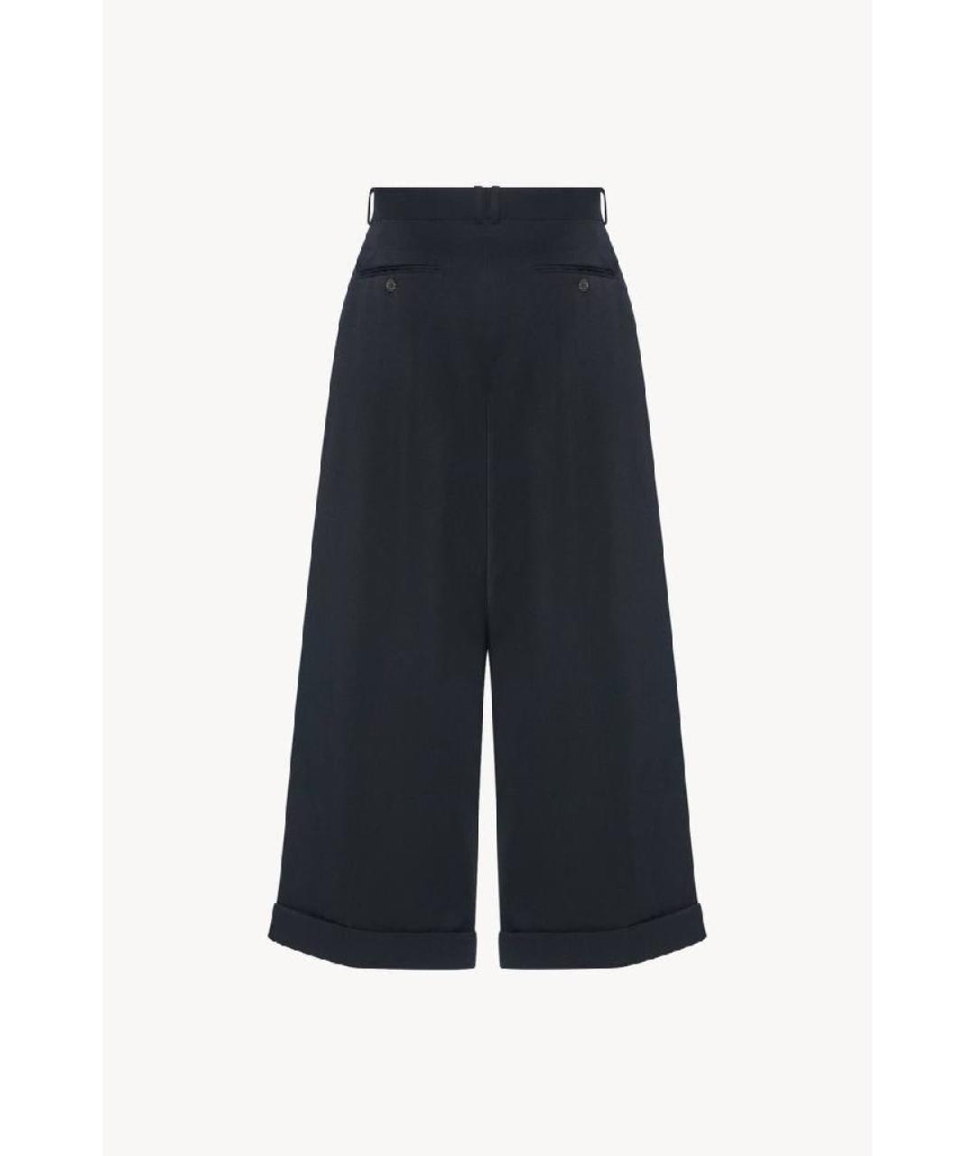 THE ROW Черные шелковые кюлоты, фото 2