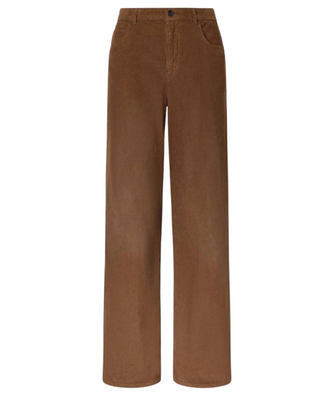 THE ROW Горчичные брюки широкие, фото 1