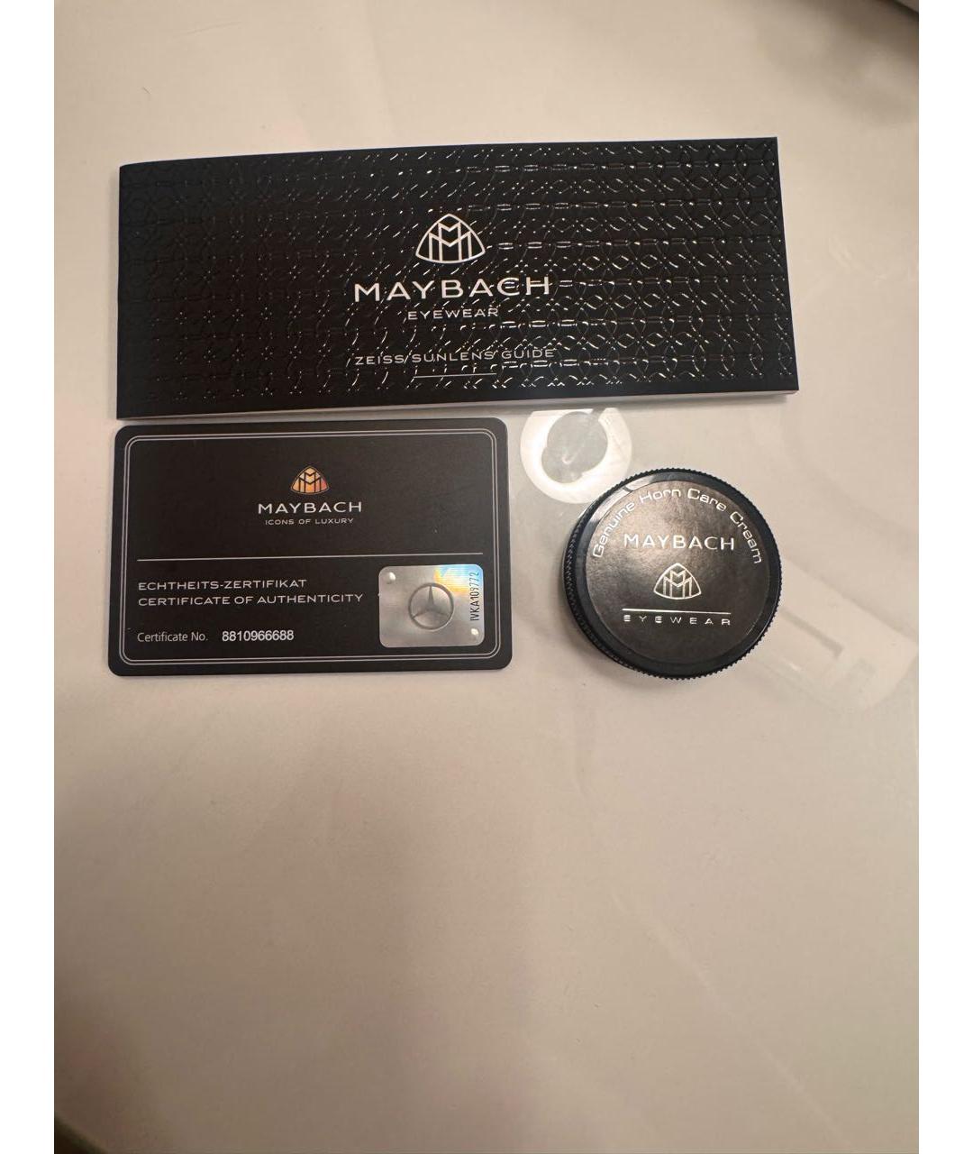 MAYBACH Зеленые деревянные солнцезащитные очки, фото 6