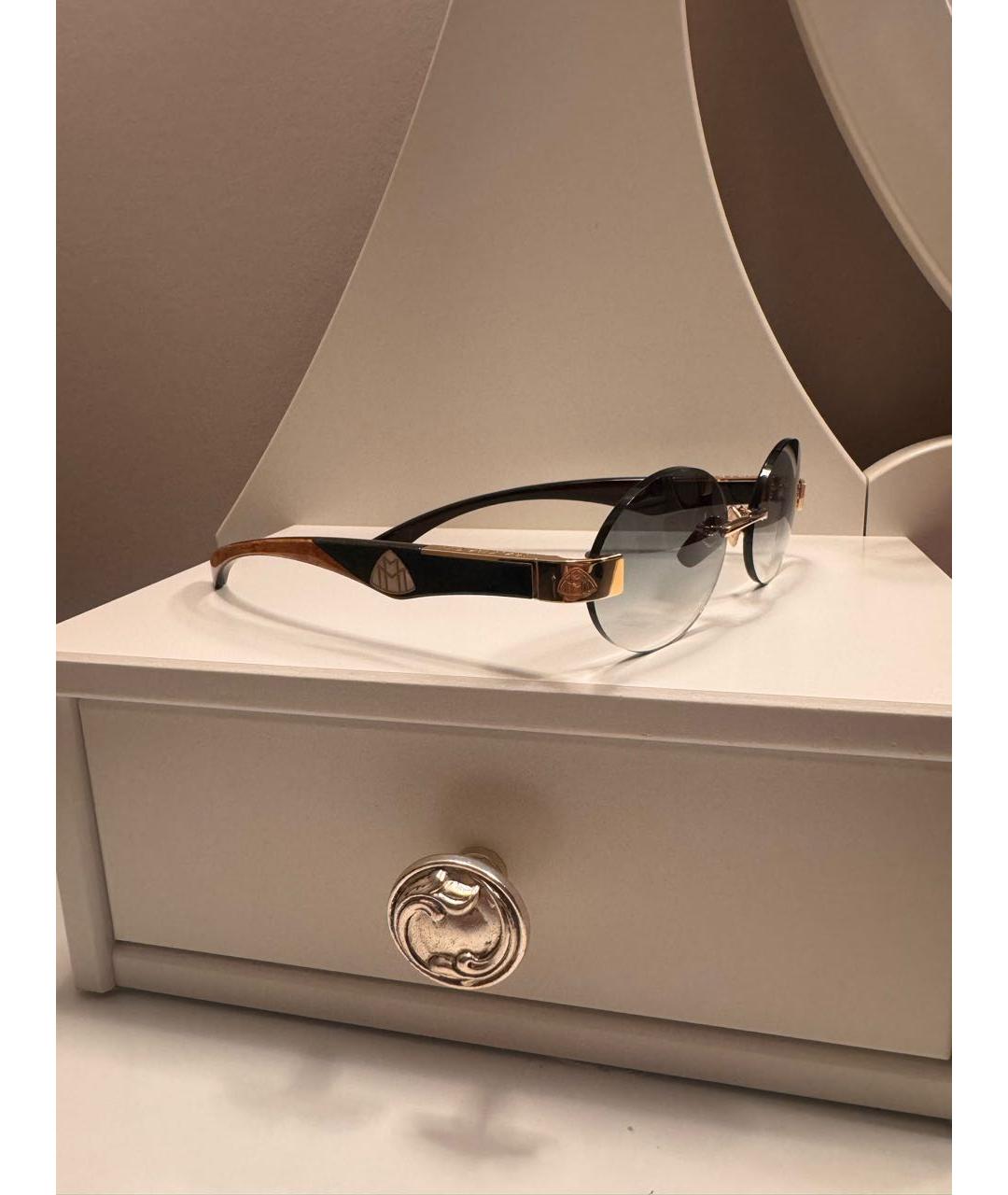 MAYBACH Зеленые деревянные солнцезащитные очки, фото 2