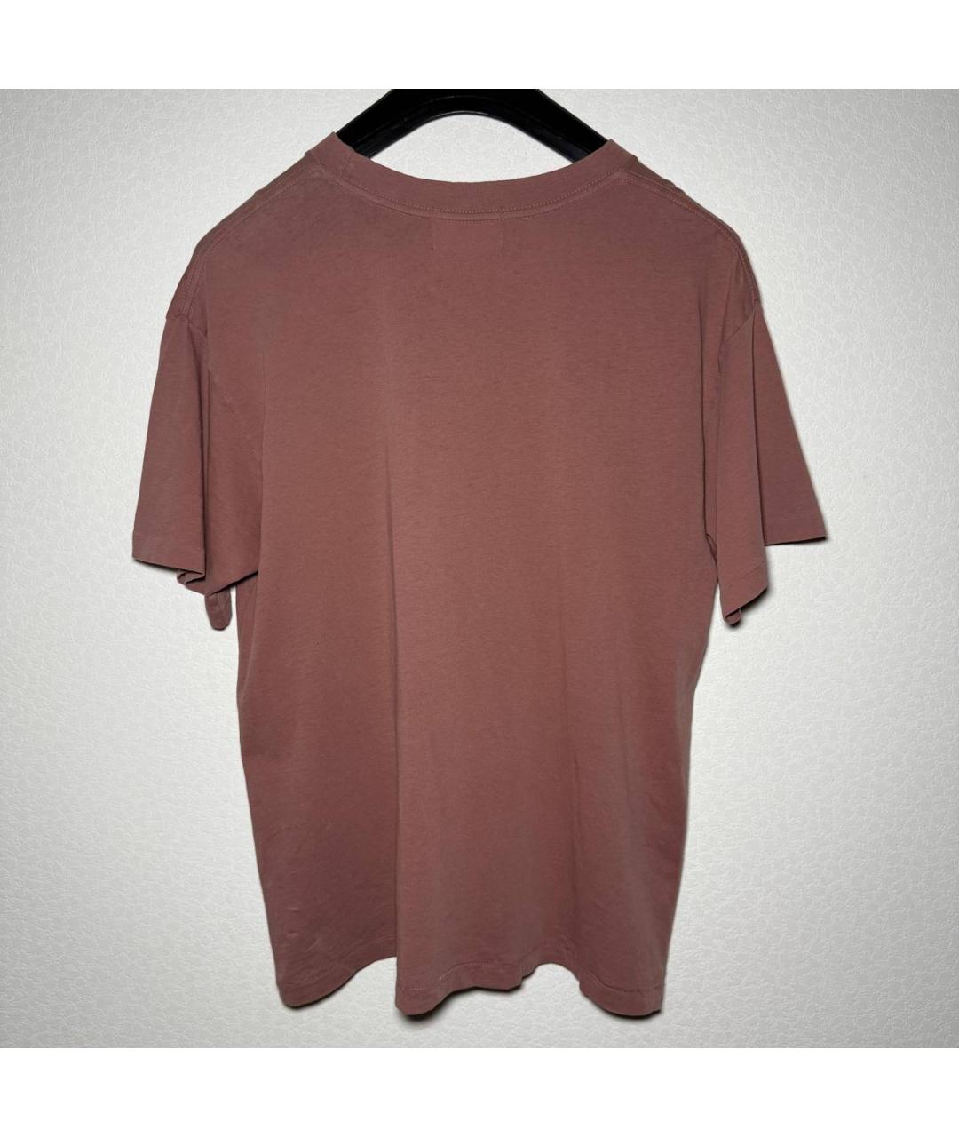 Enfants Riches Déprimés Коричневая хлопковая футболка, фото 5