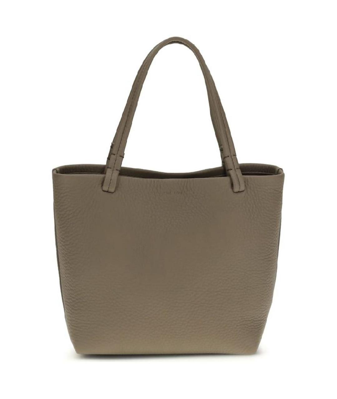 THE ROW Бежевая кожаная сумка через плечо, фото 1