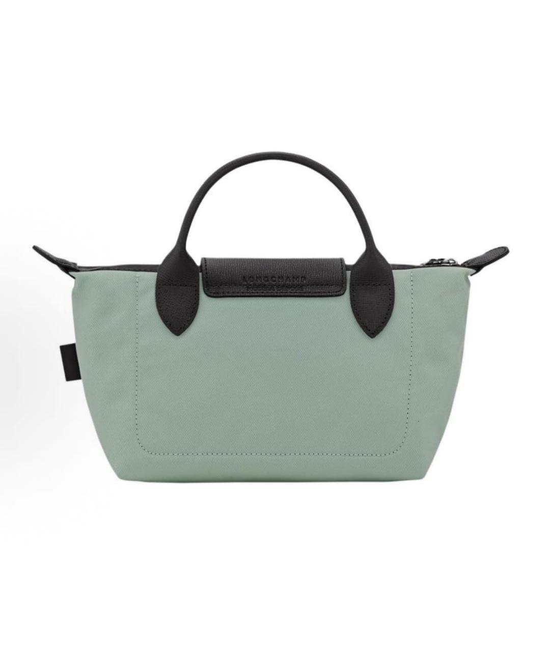 LONGCHAMP Зеленая сумка с короткими ручками, фото 2