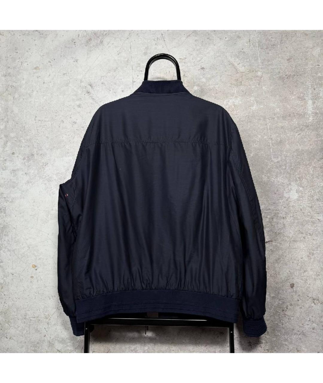 BRIONI Темно-синяя шелковая куртка, фото 3