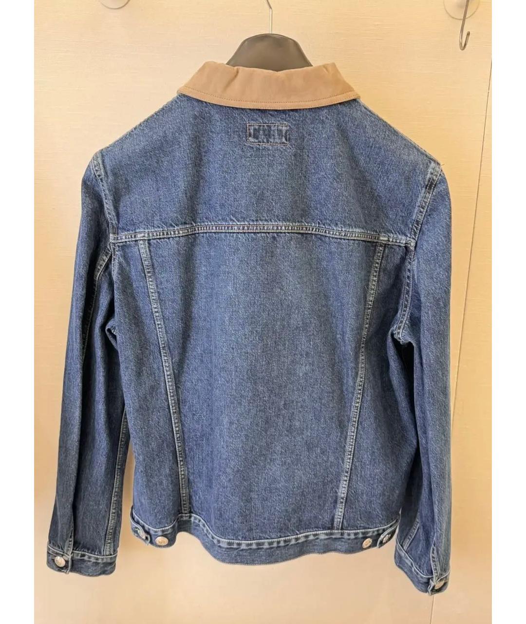 BRUNELLO CUCINELLI Синяя деним куртка, фото 3