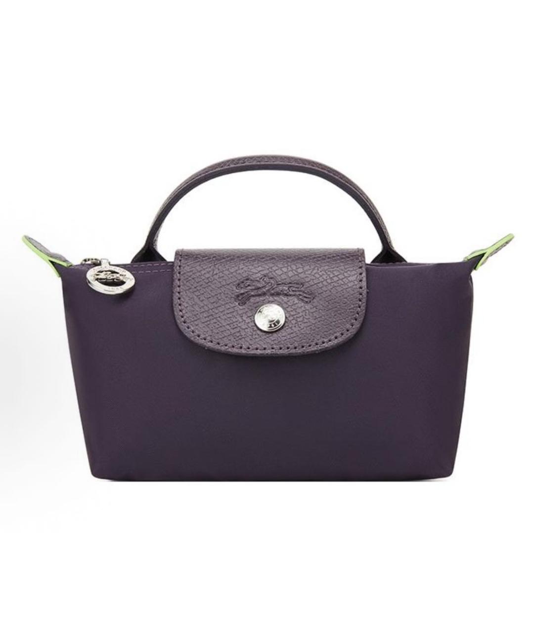 LONGCHAMP Фиолетовая сумка с короткими ручками, фото 8