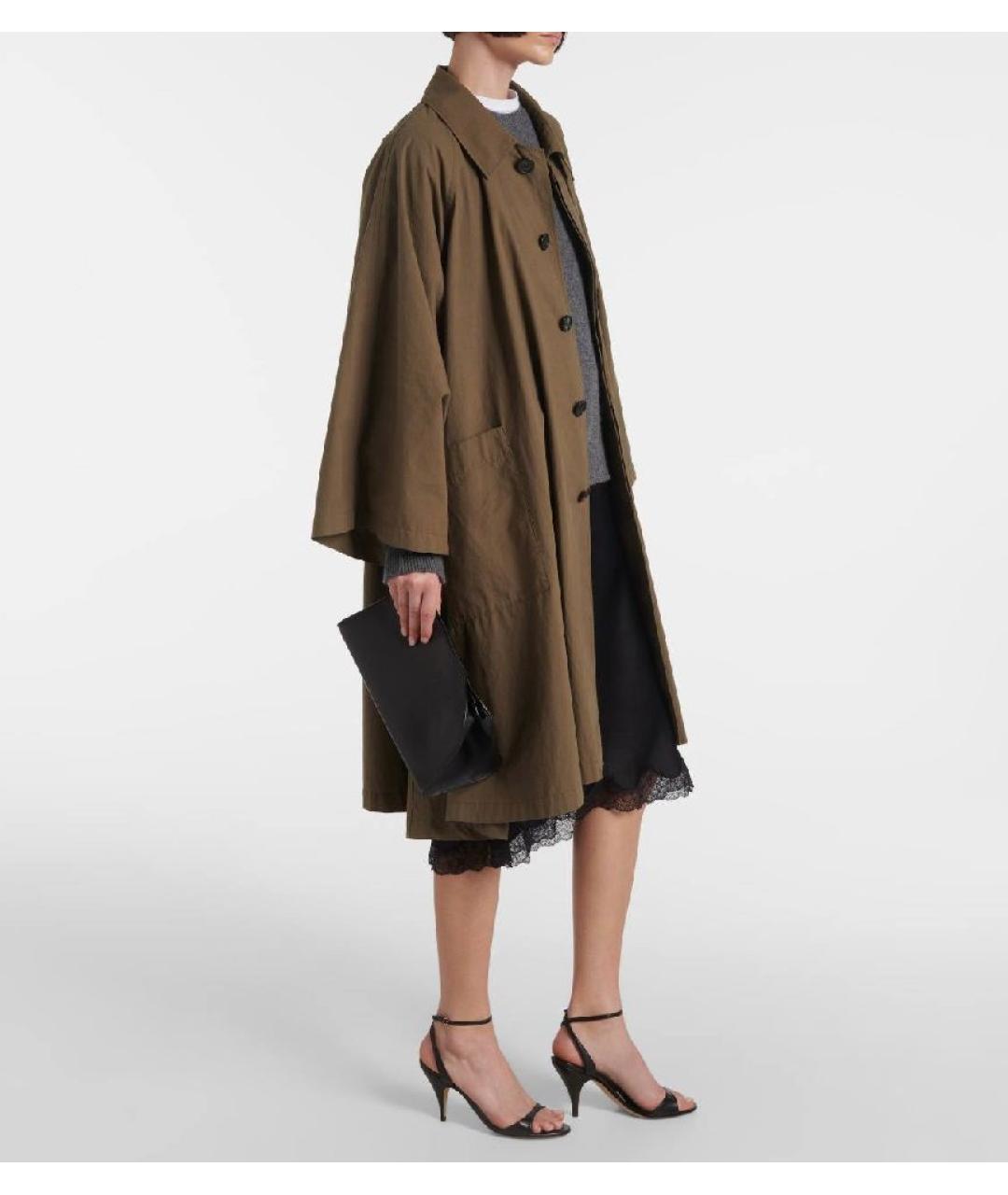 THE ROW Черная кожаная сумка с короткими ручками, фото 4